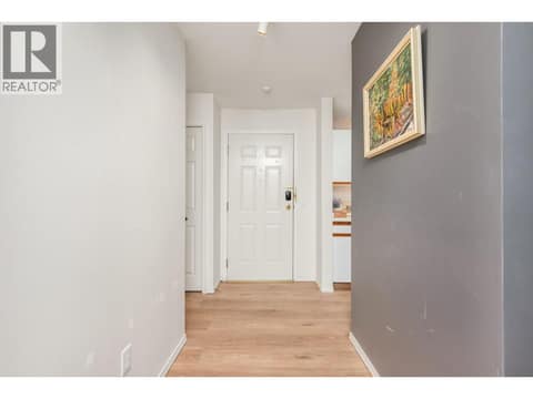 Hallway to Second Bedroom at 3609 30 Avenue Unit# 209, City of Vernon