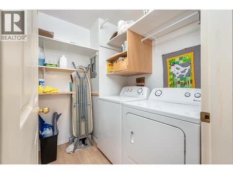 Laundry Room at 3609 30 Avenue Unit# 209, City of Vernon