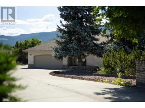 Driveway all concrete at 8827 Michael Drive, Middleton Mountain Coldstream