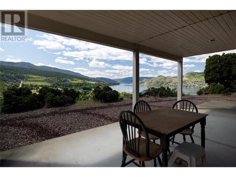 Lower covered patio at 8827 Michael Drive, Middleton Mountain Coldstream