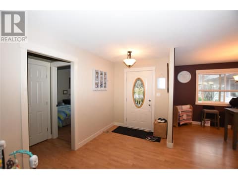 Inside the front door at 458 Ibis Avenue, Okanagan North, Vernon