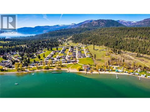 Parker Cove arial at 458 Ibis Avenue, Okanagan North, Vernon