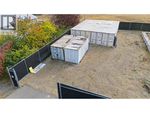 2 x Storage cube containers at the front at 6924 / 6926 Old Kamloops Road, Swan Lake West, Vernon