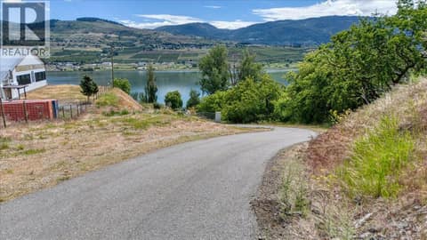 Driveway leaving the property at 6924 / 6926 Old Kamloops Road, Swan Lake West, Vernon