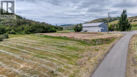 Driveway up to the property at 6924 / 6926 Old Kamloops Road, Swan Lake West, Vernon