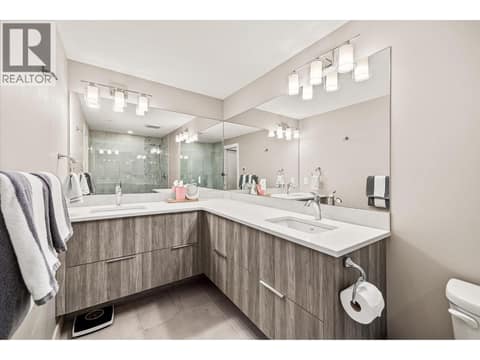 Ensuite bathroom with ensuite (in-floor heating) at 3475 Granite Close Unit# 109, McKinley Landing, Kelowna