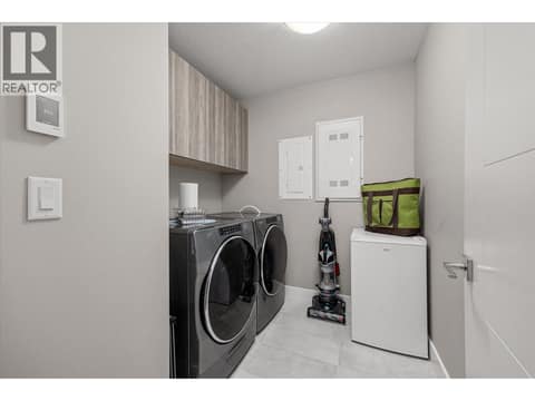 Laundry room at 3475 Granite Close Unit# 109, McKinley Landing, Kelowna