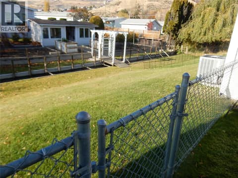 Back Yard at 6688 Tronson Road Unit# 118, Okanagan Landing, Vernon