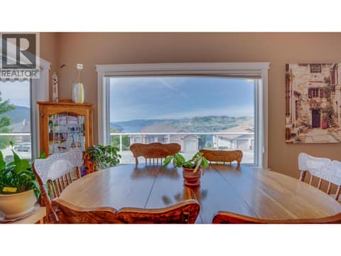 Big views from dining area at 667 Mt York Drive, Middleton Mountain Coldstream