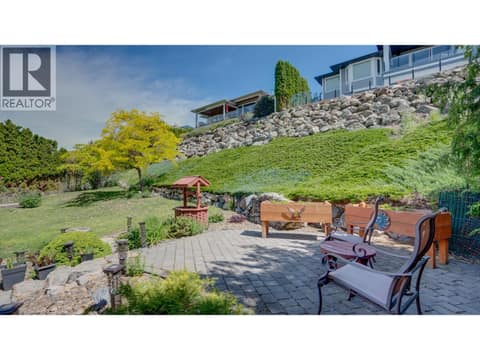 Raised flower beds at 667 Mt York Drive, Middleton Mountain Coldstream