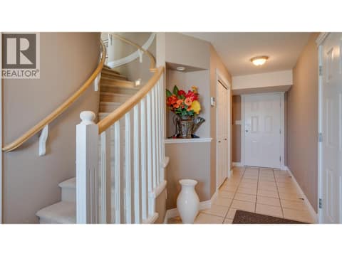 Spiral staircase to the 2nd level living area at 667 Mt York Drive, Middleton Mountain Coldstream