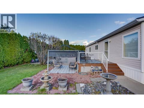 Deck and patio space! at 9510 Highway 97N Unit# 43, Swan Lake West, Vernon
