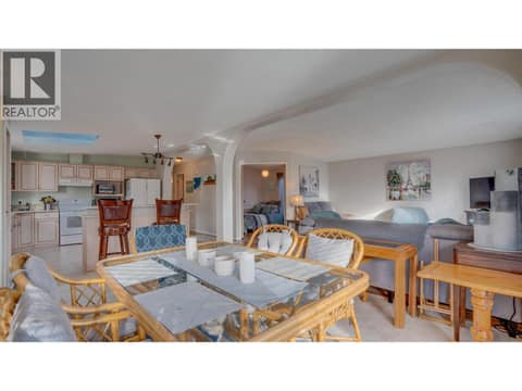 Dining Area. at 9510 Highway 97N Unit# 43, Swan Lake West, Vernon