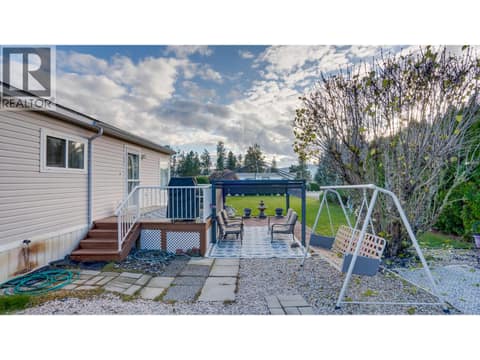 Looking from back of lot out to the front. at 9510 Highway 97N Unit# 43, Swan Lake West, Vernon