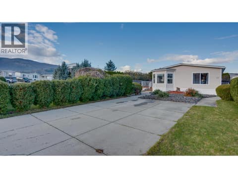 Lots of space available on this larger-sized lot for a carport maybe? at 9510 Highway 97N Unit# 43, Swan Lake West, Vernon