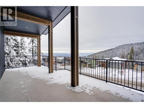 Balcony at 9973 Purcell Drive, Silver Star, Vernon