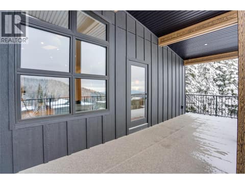 Balcony at 9973 Purcell Drive, Silver Star, Vernon