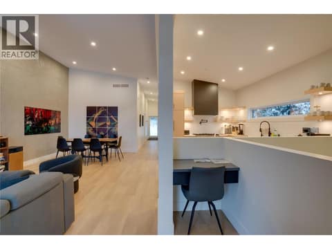 Open Concept Living Room at 9973 Purcell Drive, Silver Star, Vernon