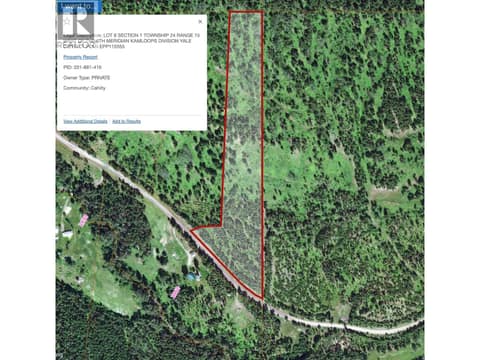 Photo 2 of lot 8 FADEAR CREEK Road, Heffley, Kamloops