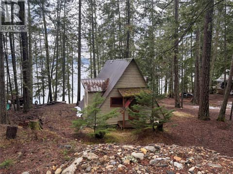 Front of Cabin at 8700 Mabel Lake Road, Mabel Lake South, Lumby