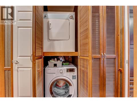 Laundry in hallway at 8000 Highland Road Unit# 42, North BX, Vernon