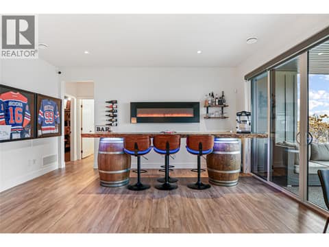 Bar / Recreation Room Lower Level at 209 Ashcroft Place, Predator Ridge, Vernon