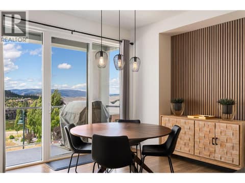 Dining Room at 209 Ashcroft Place, Predator Ridge, Vernon