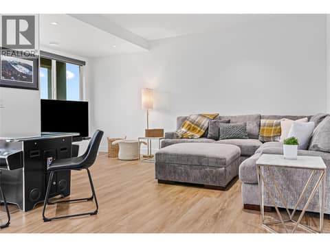 Family Room Lower Level at 209 Ashcroft Place, Predator Ridge, Vernon