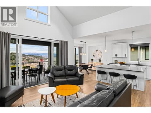 Great Room at 209 Ashcroft Place, Predator Ridge, Vernon