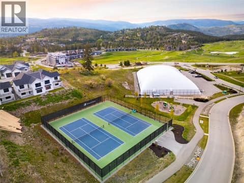 Tennis / Pickleball Facilities at 209 Ashcroft Place, Predator Ridge, Vernon