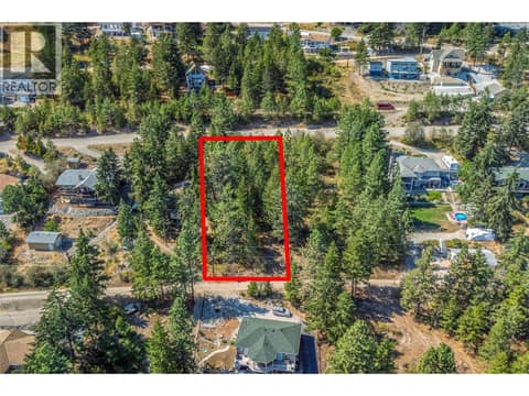 Approximate location of lot at 10523 Westshore Road, Okanagan North, Vernon