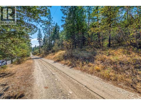 Service road to access lower part of Lot at 10523 Westshore Rd at 10523 Westshore Road, Okanagan North, Vernon