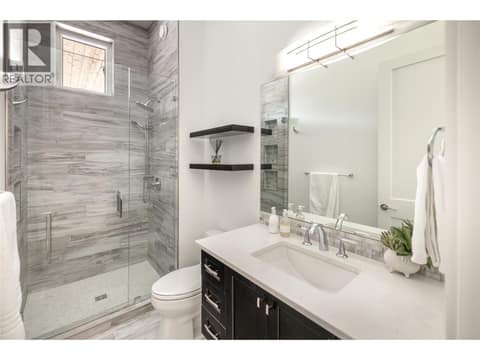 3pc Powder Room at 689 Birdie Lake Place, Predator Ridge, Vernon