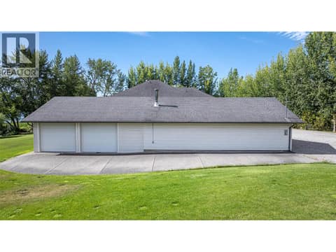 Detached Garage (Back Area 2 cars ) at 7821 Old Kamloops Road, Swan Lake West, Vernon