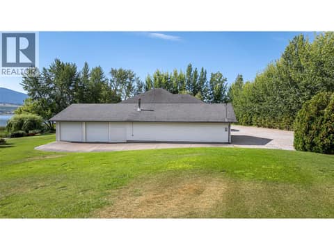 Detached Garage (Back Area 2 cars) at 7821 Old Kamloops Road, Swan Lake West, Vernon