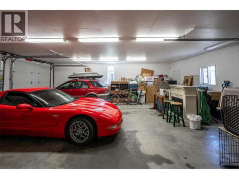 Detached Garage (Back Area 2 cars) at 7821 Old Kamloops Road, Swan Lake West, Vernon