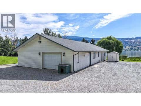 Detached Garage / Shop ( Front Area) at 7821 Old Kamloops Road, Swan Lake West, Vernon