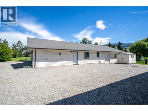 Detached Garage / Shop (Side Area) at 7821 Old Kamloops Road, Swan Lake West, Vernon