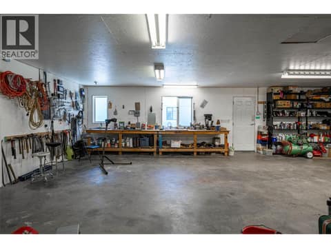 Detached Garage / Shop (Front Area) at 7821 Old Kamloops Road, Swan Lake West, Vernon