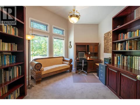 Lower Level Floor: Office at 7821 Old Kamloops Road, Swan Lake West, Vernon
