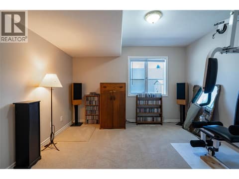 Lower Level Floor:  #6 Bedroom at 7821 Old Kamloops Road, Swan Lake West, Vernon