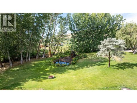 Mature and Stunning Yard at 7821 Old Kamloops Road, Swan Lake West, Vernon
