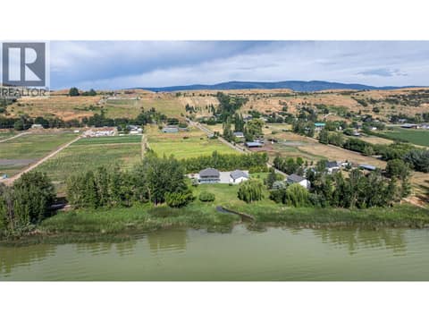 Stunning Lake Views from Both levels of Home at 7821 Old Kamloops Road, Swan Lake West, Vernon