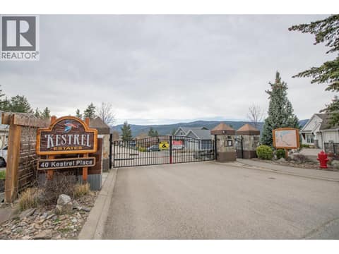 Gated Entry at 40 Kestrel Place Unit# 14, Adventure Bay, Vernon