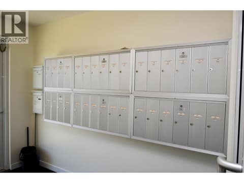 Mailboxes at main entrance at 4205 27 Street Unit# 102, City of Vernon