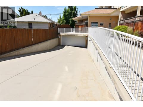 Parkade entrance at 4205 27 Street Unit# 102, City of Vernon