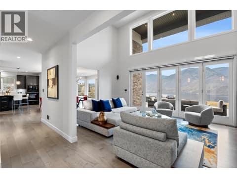 Living room at 229 Holloway Drive, Tobiano, Kamloops