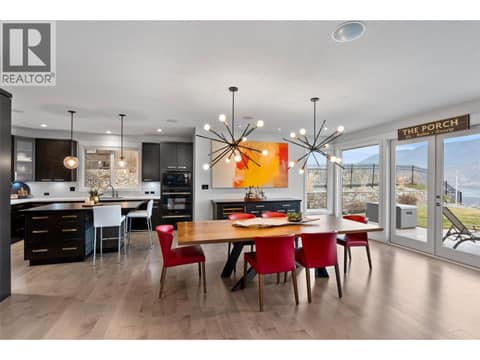 Open to the dining room at 229 Holloway Drive, Tobiano, Kamloops