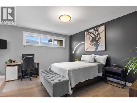 Second main level primary bedroom at 229 Holloway Drive, Tobiano, Kamloops