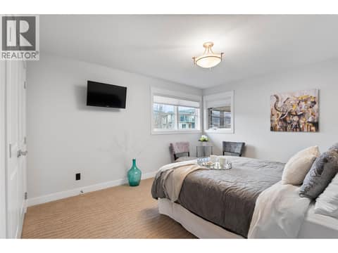 Second upper level bedroom at 229 Holloway Drive, Tobiano, Kamloops